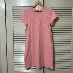 Pink GAP t-shirt dress